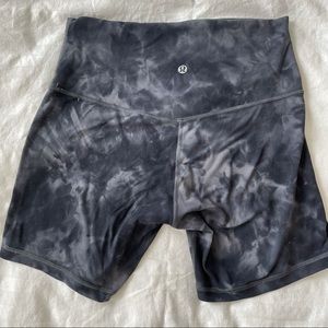 Lululemon diamond dye 6” align shorts